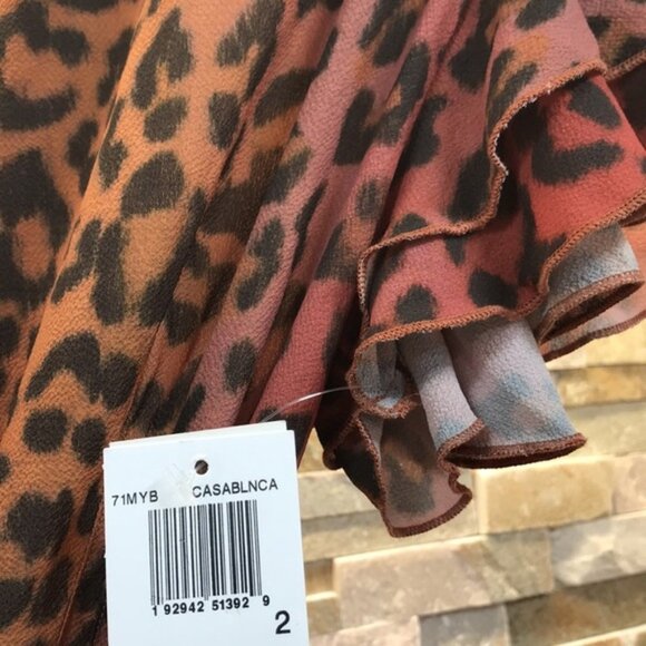 French Connection Annalia Faux Wrap Maxi Dress - Picture 9 of 14